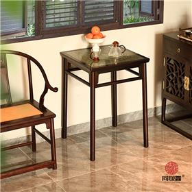 大红酸枝祁阳石方几