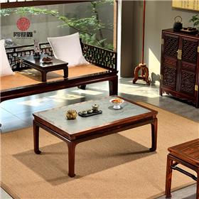 大红酸枝祁阳石炕桌