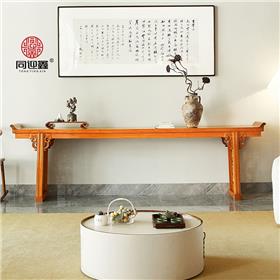 缅花独板翘头案